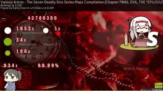 [osu!ctb] DakkyChan | Various Artists - Seven Deadly Sins [Countdown 321] 99.89% 1 Miss 9,03 Star