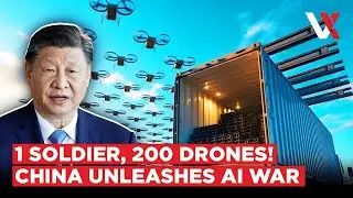 Offline, Jammed, Still Kills! China Flaunts 200-Drone Swarms, Eyes 1,000 J-20 Stealth Jets | VERTEX