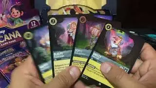 Unboxing Disney Lorcana Shimmering Skies Nuevas Aventauras