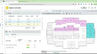 Archibus Teams - Team Space in Space Console and SpaceView