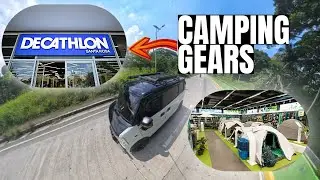 CAMPING GEARS BA HANAP MO PUNTA KA DITO | SUZUKI MINIVAN GOES TO DECATHLON