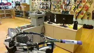 Time Lapse: How to String a Yonex Ezone Dr 100 Tennis Racquet (Riley Peterson)