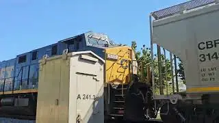 Let's check out a Few CSX Trains with some Horn Salutes 