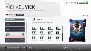 How To Get An 89 Elite Mike Vick Without Spending ANY Coins! How I Got A 