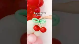 How to Make a Cherry Balloon Decoration 🍒 | DIY Balloon Tutorial for Beginners