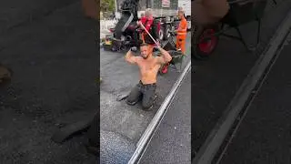 Why Germany Still Uses Manual Road Work!