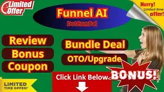 Funnels AI by DotcomPal Demo - OTO Detail Review - Best Bonus