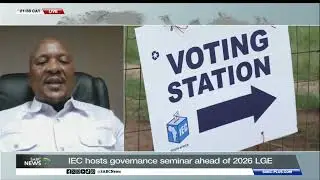 Dyskusja | IEC organizuje seminarium na temat zarządzania przed LGE w 2026 r.: Siyabonga Maki