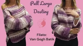 Pull Largo Destiny - Lavorazione a pannelli