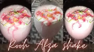 Rooh Afza shake #trending #summertime#shorts#aromaticspices#ytubeshorts#youtubeshorts