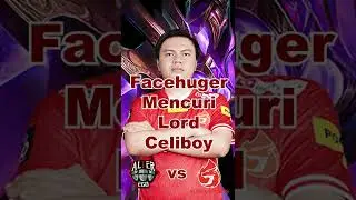 FACEHUGGER MENCURI LORD CELIBOY AURA FIRE VS AE MPL SEASON 10 LIVE #shorts #aurafire #mobilelegends