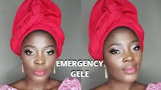 SIMPLE GELE, ANYONE CAN TIE | EMERGENCY GELE
