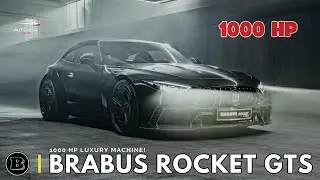 BRABUS ROCKET GTS: лучший гибридный суперкар 2025 года 🚀 | Роскошная машина мощностью 1000 л.с.!