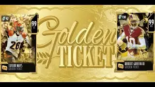 99 Golden Ticket Robert Griffin III and 99 Taylor Mays Debut!!! MUT 20 Gameplay!!!