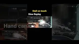 【Hand cam】How to Stall on touch in #RocketLeagueSideswipe