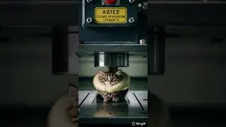 A cat Gets Mashed Flat&hellip; Then Rises Like Bread Watch This Amazing Transformation