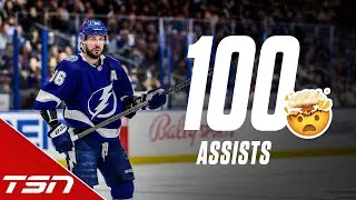 KUCHEROV BECOMES FIFTH PLAYER OF ALL-TIME TO REACH 100 ASSISTS IN A SEASON