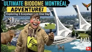 5 ECOSYSTEMS: MONTREAL BIODOME IS CRAZY! || VLOG-1 #vlog #youtube #viral #gujjuatlepatel