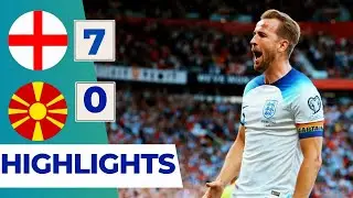 England vs North Macedonia (7-0) | All Goals & Extended Highlights | EURO 2024 Qualification