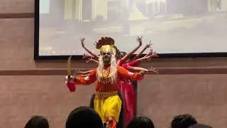 Veerabhadreshwara Group Dance | Brahmakalasha Song | Traditional Folk Performance ✨#kantarachapter1 