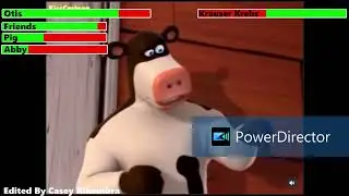 Back at the Barnyard Krauser Krebs Fight with healthbars 2/2
