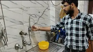 Undersink RO with hydraulic water storage Tank Install Krwa Do Arun- just Bcoz of Ants Problem😡😡😡