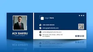 Photoshop Email Signature Design | Modern & Professional Look