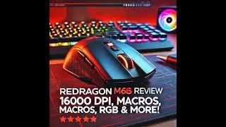 Redragon M686 Wireless Gaming Mouse Review | 16000 DPI, Macros, RGB & More! 🖱️🎮