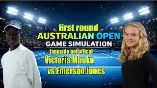 Australian Open | Victoria Mboko   vs Emerson Jones  | [19 Jan 2026] | Gameplay Simulation