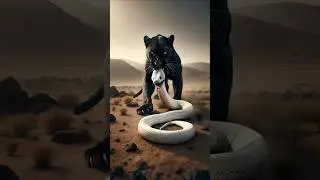 Black Panther Vs White Animals (Lion, Tiger, Snow Leopard)