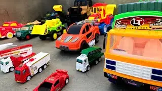 रवि के खिलोने चोर ले गए | JCB | Truck | Tractor | Hotwheels car | Super Car | Bike | Train