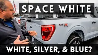 Цвета Ford F150 2021 года &mdash; &laquo;Космический белый&raquo; против &laquo;Легендарного серебристого&raquo; &mdash; Что происходит с &laquo;Космическим белым&raquo;?
