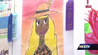 Students give their perspective of the Kentucky Derby through art contest