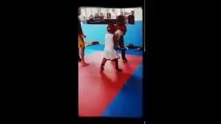 Deryk Treino De Muay Thai.