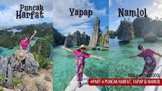 Misool Raja Ampat Papua : Puncak Harfat, Yapap, Namlol