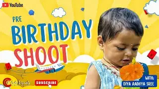 Pre Birthday Shoot | 1st Birthday | Baby birthday cover song |Chinnari Song |#kcubevisuals #birthday