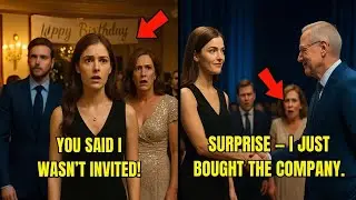 Family Betrayal at Dad's Party His Business Partner Froze When He Saw Who I Really Was
