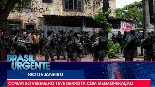 Comando Vermelho teve derrota com megaoperação no RJ, diz Márcio Christino | Brasil Urgente