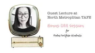 Bonus Q&A session for Media Students at North Metroplitan TAFE