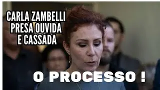 O PROCESSO E PERDA  DE MANDATO DE CARLA ZAMBELLI