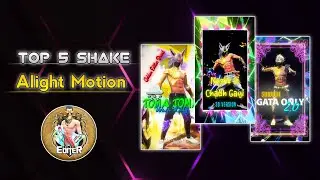 Top 5 Shake Effect In Alight Motion | How To Make Shake Effect In Alight Motion | Tutorial Shake
