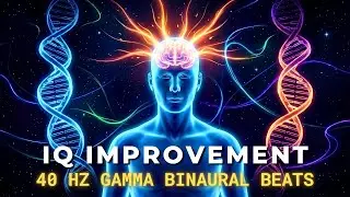 Boost IQ and Activate 100% Brain Power with 40 Hz Gamma Binaural Beats - Manifest Success