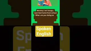 Spoken English practice