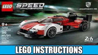 LEGO Instructions | Speed Champions | 76916 | Porsche 963