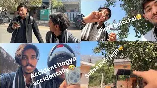 Aaj Accindent Hogya Accidentally🥺😭||Iss प्राचीन Magh Yeh Milega Socha Nhi Thaa😱😰||Vlog-16||Skb14d