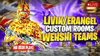 Pubg Mobile Live Custom Rooms | Pubg Mobile Live Stream | wow rooms live pubg