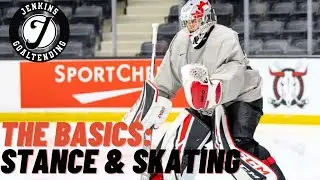 SKATING & STANCE PART 1: The Basics of Movement & Balance | JENKINS GOALTENDING / COACH JENKS