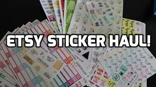 ETSY HAUL | FT LEXIEKYLEE DESIGNS, PRETTYONPAPERCO & LETSPLANIT