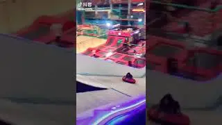 challange course donut slide indoor playground equipment
