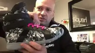 Heyday Footwear urban camo high top sneaker unboxing